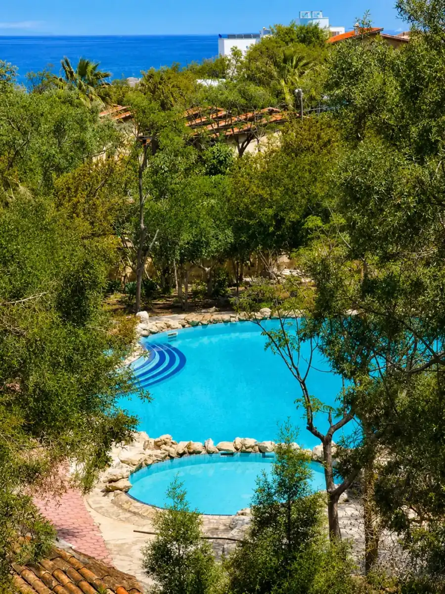 Pool from the gardens