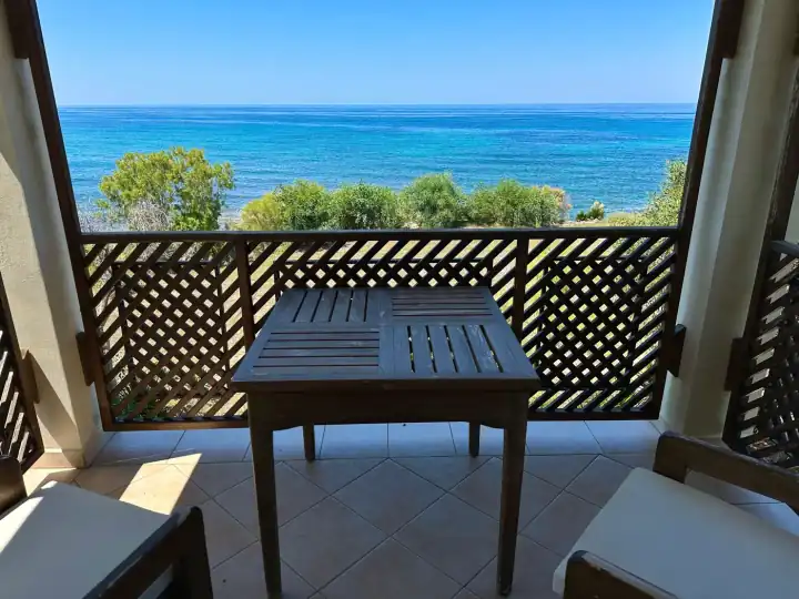 Full Sea View Hotel Room sea balcony view